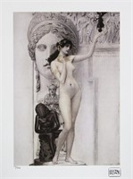 Gustav Klimt 'Allegory of Sculpture'