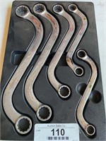Snap-On 12-Point S-Shaped Box Wrench Set