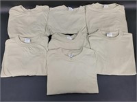 7 Campbellsville Apparel Company Beige T Shirts
