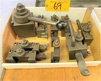 ALORIS #CA TOOLPOST w/ TOOLHOLDERS