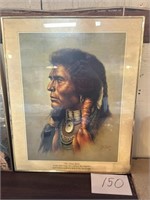 Native American portrait  Bill Hampton native