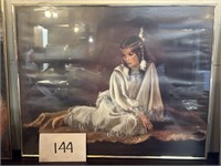 Indian Bride by M. Caroselli Picture 20x16