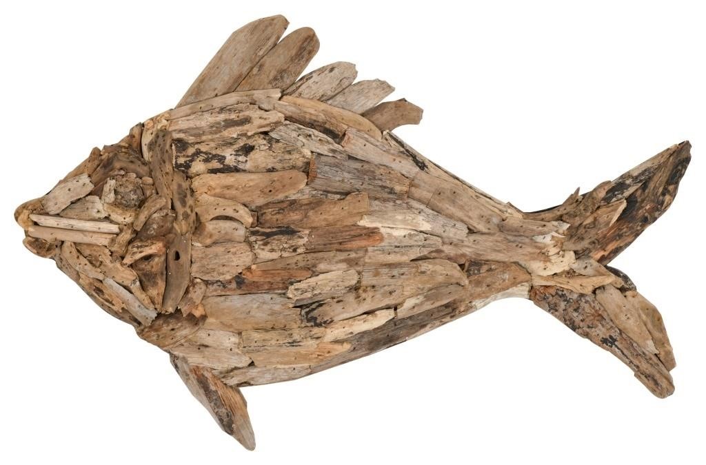 Natural Wood Fish