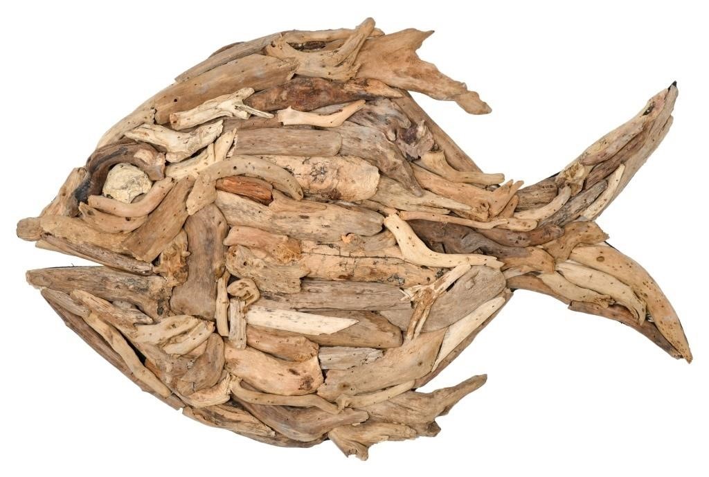 Natural Wood Fish