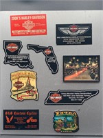 Set Of Harley-Davidson Magnets