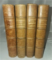 Lot of 4 antique hard back books