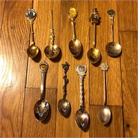 Mixed Lot of Collectible Souvenir Spoons