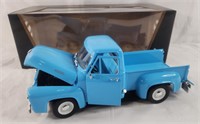 1953 Ford F-100 Die Cast Pickup, 1/18 Scale, w/Box