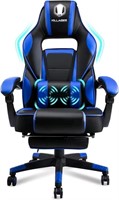 Racer Massage Gaming Chair High Back PU Leather Co