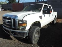 2008 Ford F-350 1FTWW31R38EA69335 White