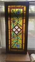 Stained Glass panel for over Door