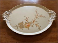 Limoges Gilded and Painted Platter