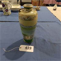 Hand-Painted Vase - Made in Japan