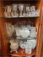 Large Collection of Glasses, including Port and