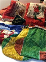 Lap Quilts Christmas Theme, Handmade Stockings