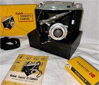 Vintage Kodak Tourist II Camera in Original Box