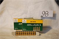 Lellier & Bellot 308 Win, 20 Cartridges -3 Boxes