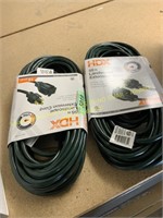 2 ct  55’ extension cords
