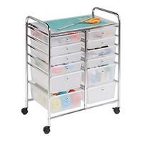 Honey-Can-Do Rolling Storage Cart and Organizer wi