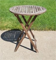 Collapsible Wooden Table