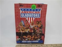 21 packs 1991 American Gladiators cards
