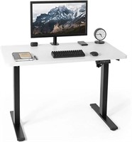 49x15x7 inch Stand Up Desk, White Solid One-Piece