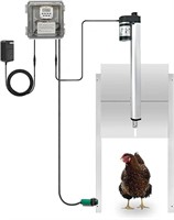 Automatic-Chicken-Coop-Door Opener with Safety Fe