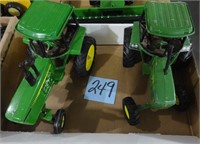 (2) Toy John Deere Tractors