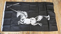 Black Unicorn Flag