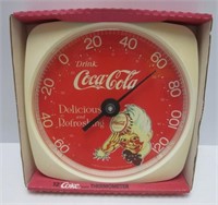 12" Coca-Cola thermometer.