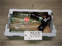 Box of Coke & Pop Bottles