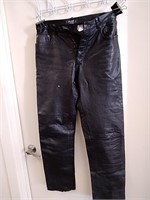 Enjoy Brand leather pants waist 32