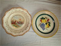 2 Collector Plates Larger is 12 1/2" Dia