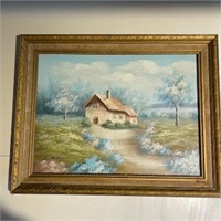 Original Oil on Board Signed S. Berry