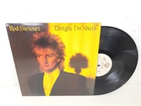 GUC Rod Stewart "Tonight I'm Yours" Vinyl Record