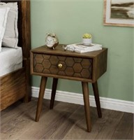 Cosiest Mid-century Nightstand, Modern Mdf