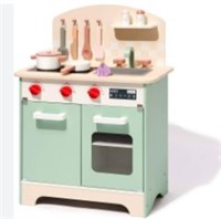 Robud Kids & Toddlers Kitchen Playset, Wooden Pret