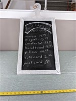 Mud Pie Large Chalkboard Paddle (33" x 15")