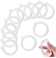 12 Pcs Silicone Gasket Seals 3.75x3.75