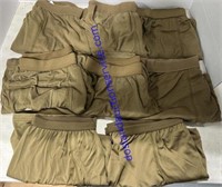 8 Pairs Of Brown Boxers (Size Large)