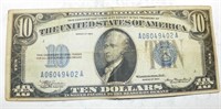 1934 $10 Silver Cert.