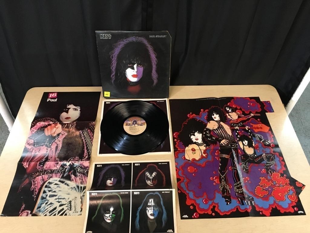 Kiss Paul Stanley Solo w/posters1978