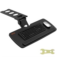 VEVOR Keyboard Tray Under Desk, Height and Angle