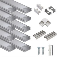 10 Pack 3 3ft 1Meter U Shape LED Aluminum