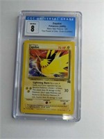 2000 Pokemon #23 Zapdos Black Star Promo Card