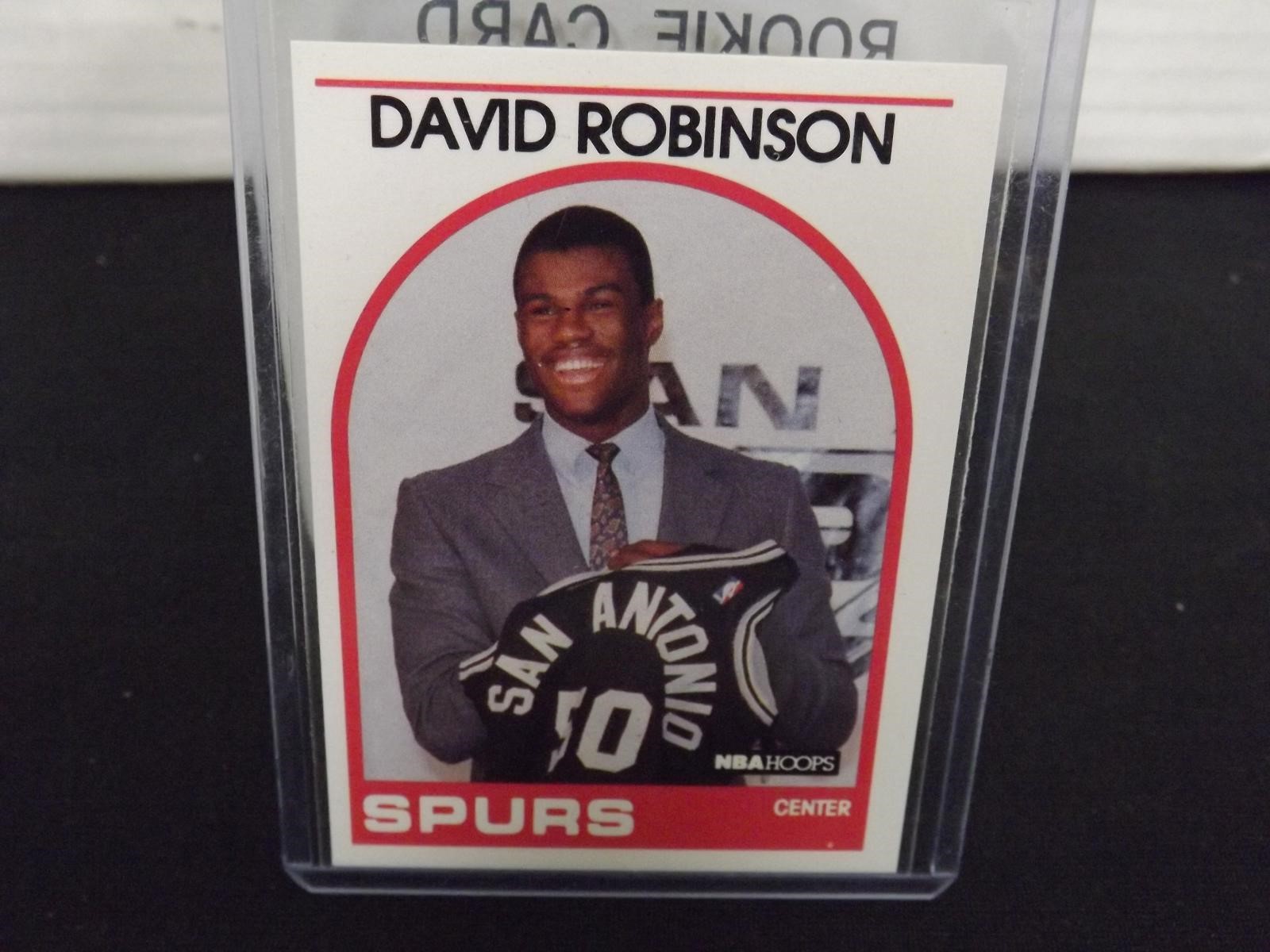 1989-90 HOOPS DAVID ROBINSON ROOKIE CARD