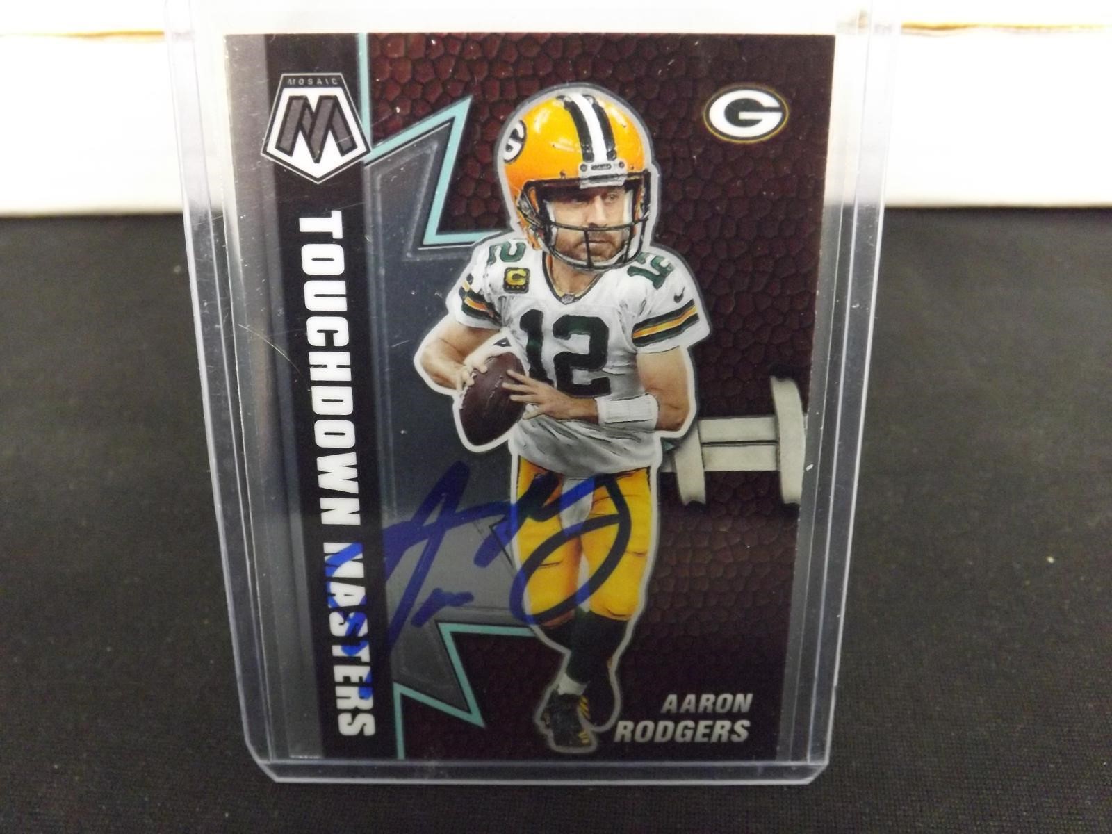 2021 MOSAIC AARON RODGERS AUTOGRAPH COA