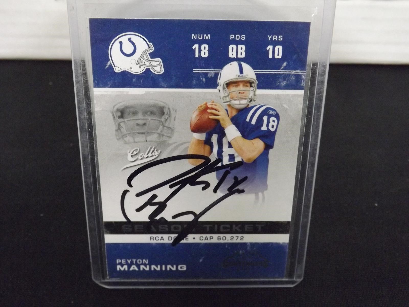 2007 CONTENDERS PEYTON MANNING AUTOGRAPH