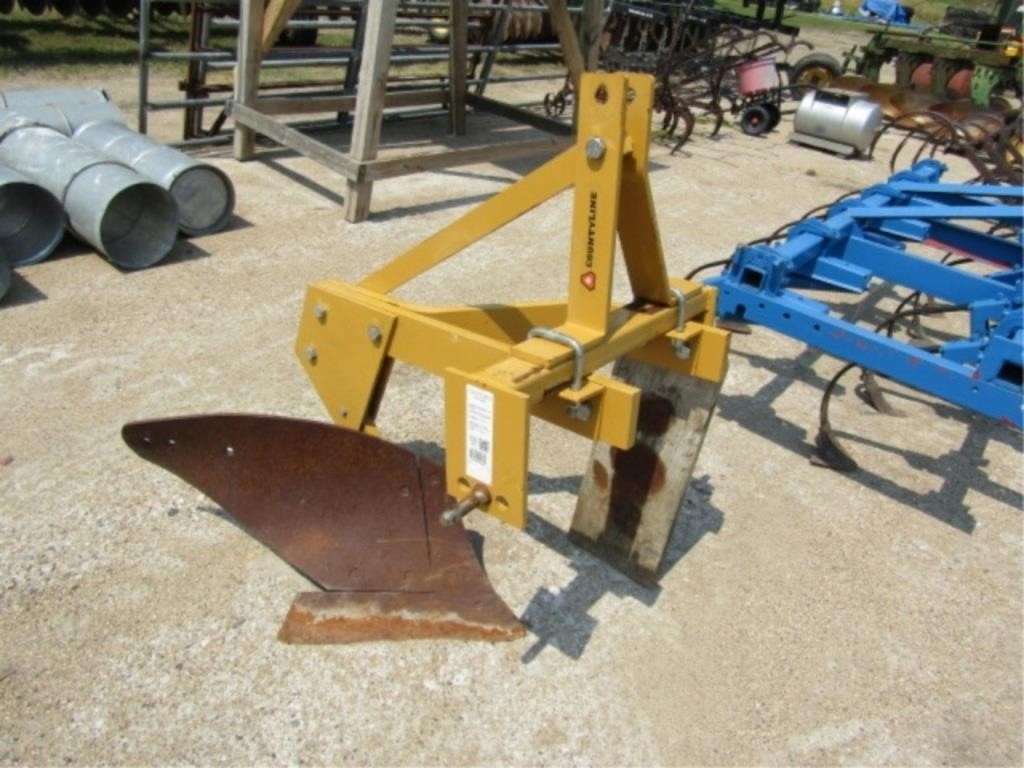 Country Line Turning Plow 3pt. Like New