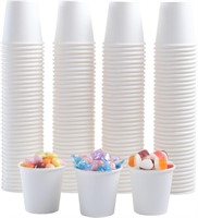 Lamosi 300 Pack 3oz Paper Cups, White-300pack